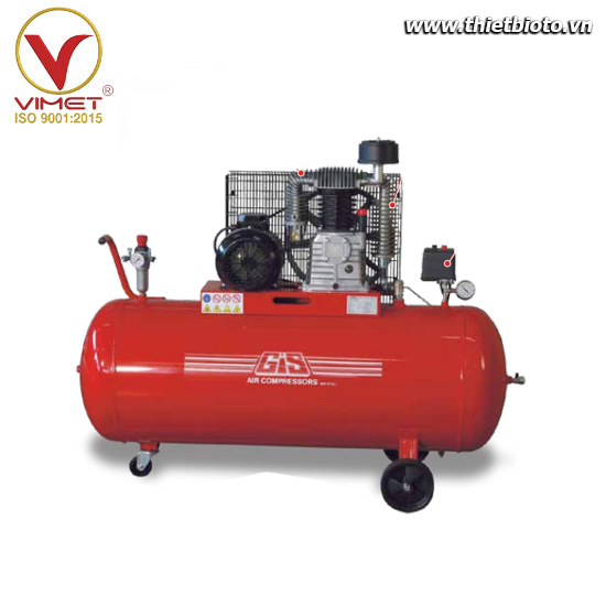 Máy nén khí piston truyền động dây đai GIS GS37/270/660/CAR/T